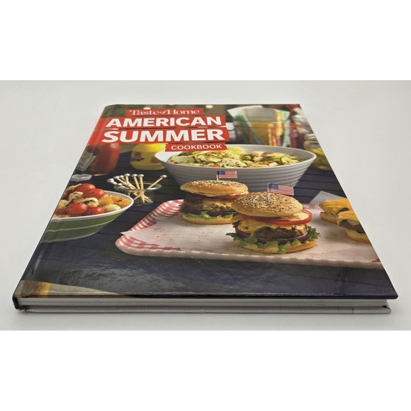 Taste of Home American Summer Cookbook 2022 Hardcover Book Used Recipes - Picture 2 of 9
